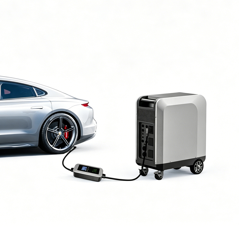 Solar Emergency Charger - Neues Solarbetriebenes EV-Autoladegerät 3kWh 5kWh 10kWh