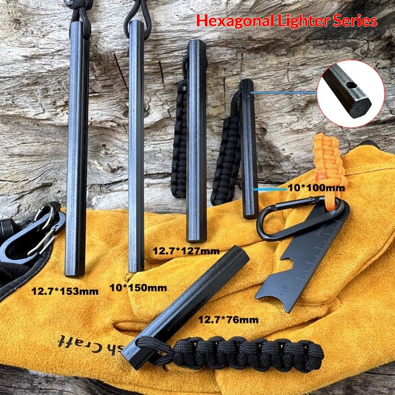 Neuer winddichter Feueranzünde – Magnesium Fire Starter Bewertung und Preis