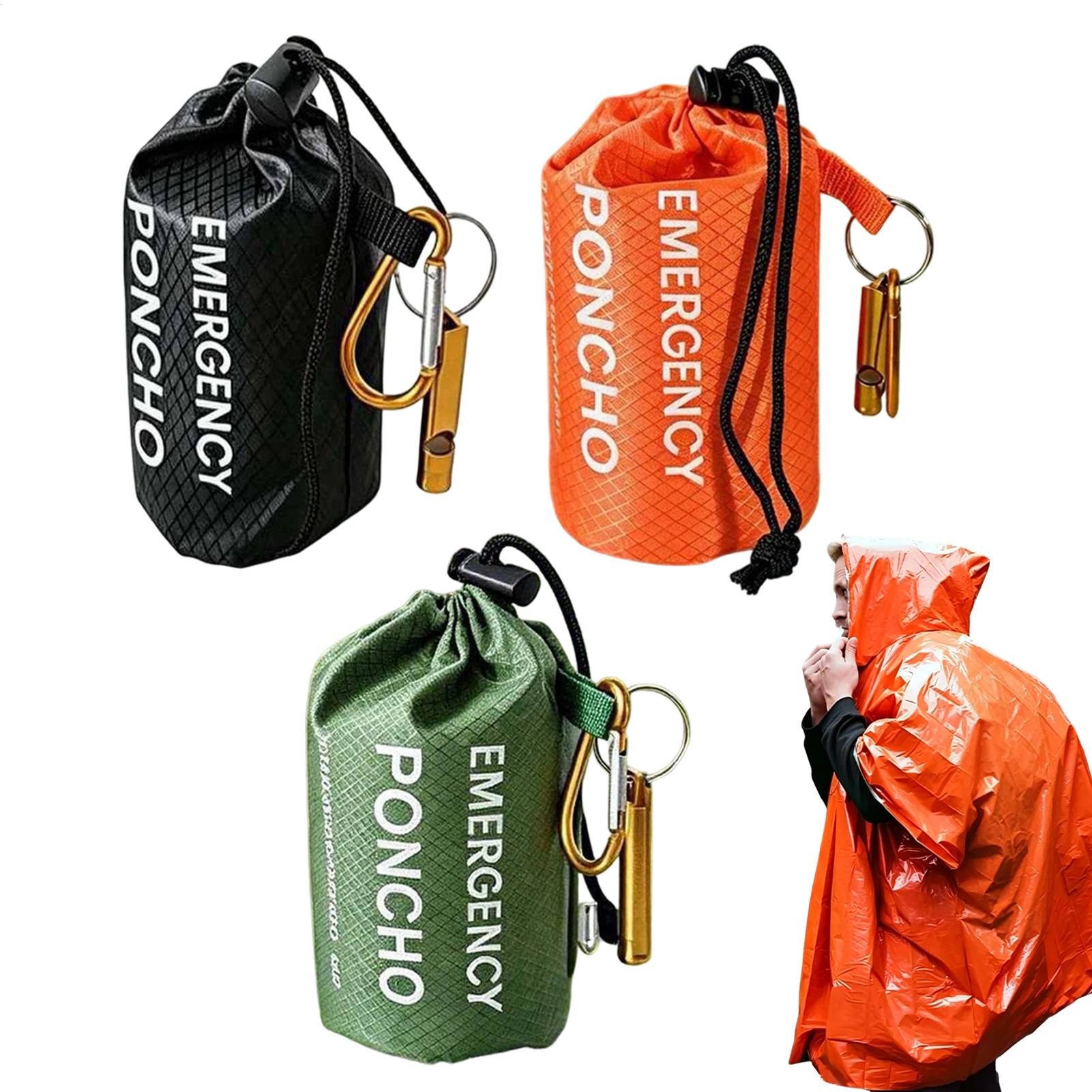 3-teiliges Set: Überlebens-Not – Emergency Poncho Rain Bewertung und Preis