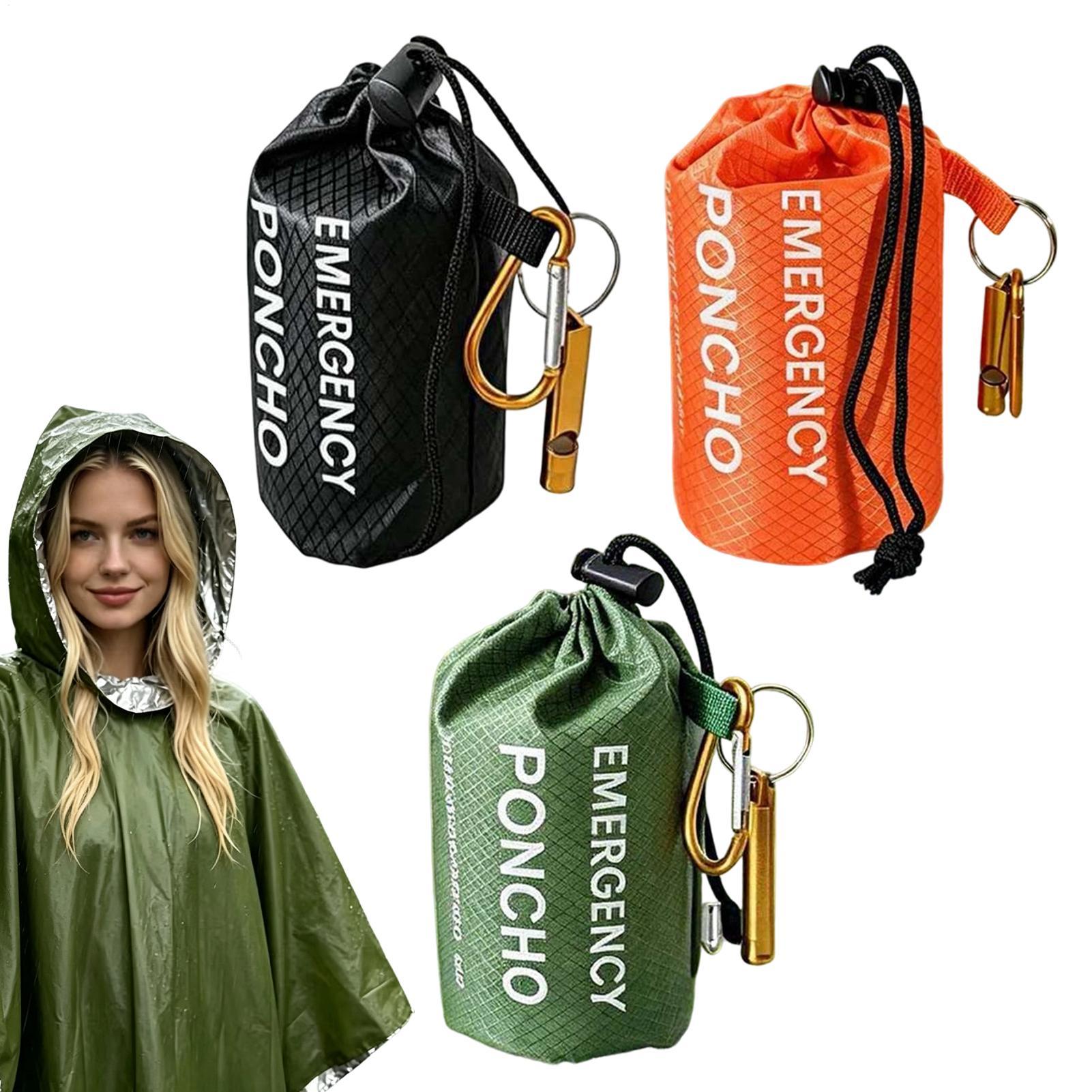 3-teiliges Set: Überlebens-Not – Emergency Poncho Rain Bewertung und Preis